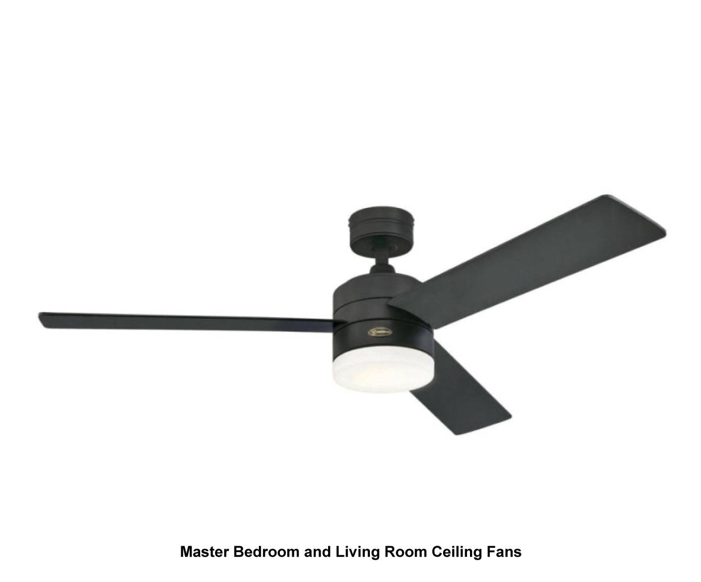 Master Bedroom & Living Room Ceiling Fans