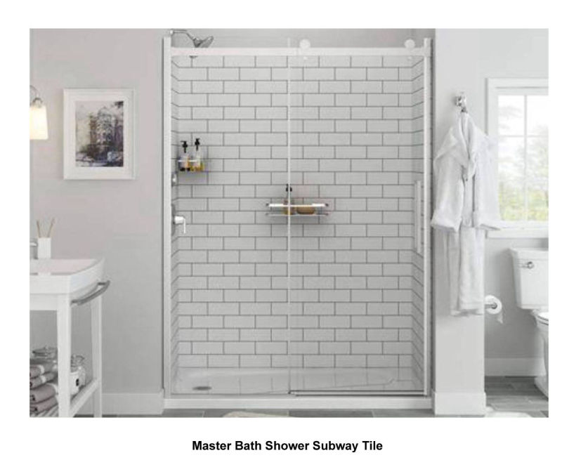 Master Bath Subway Tile