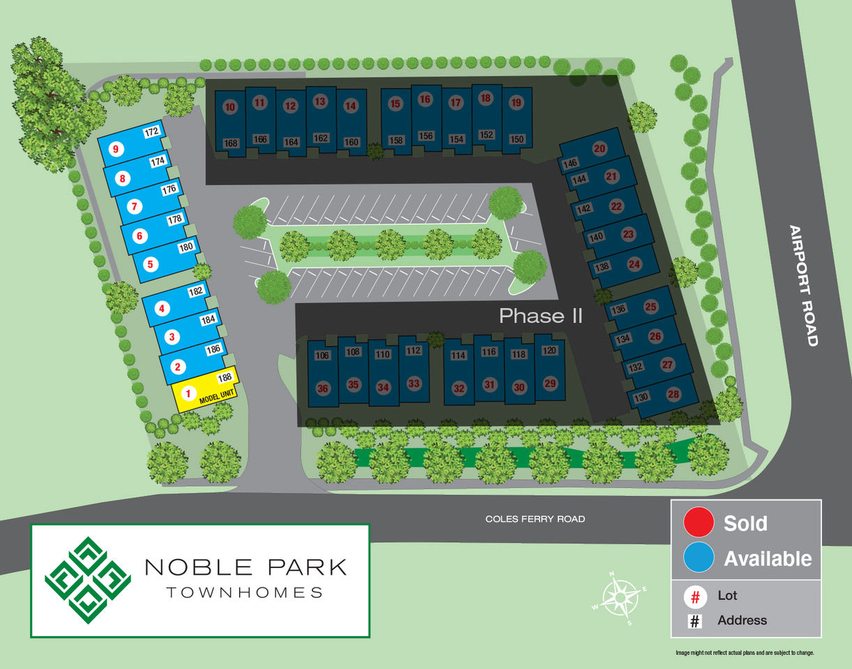 Updated Noble Park Site Plan